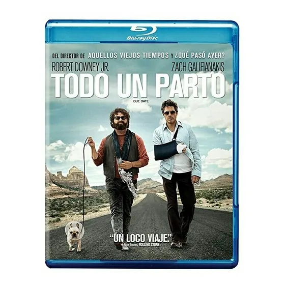Todo Un Parto Blu Ray+dvd Película Nuevo