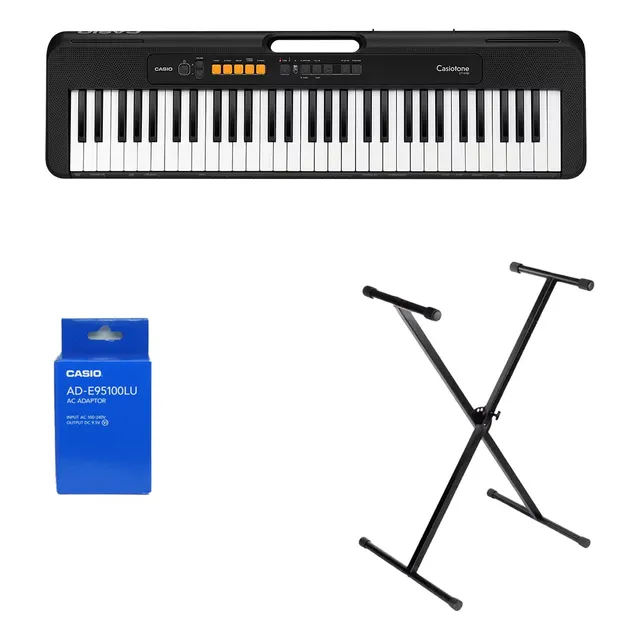 Organeta Casio Ct-s100, 5 Octavas, Con Adaptador + Base