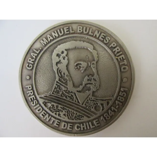 Medalla Presidente Manuel Bulnes Bicentenario 2010 Rara 