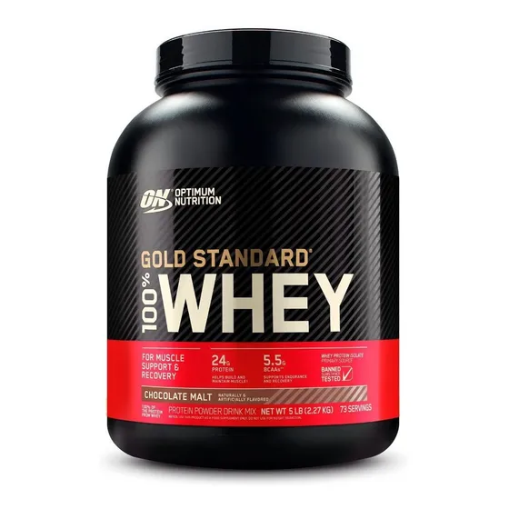 Suplemento en polvo Optimum Nutrition Proteína Proteína sabor chocolate malt x 2.27kg