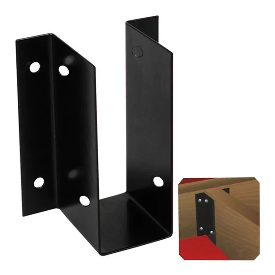 Conector Union C/ Aleta Ext P/ Tirante De Madera 2x6 Pulgada