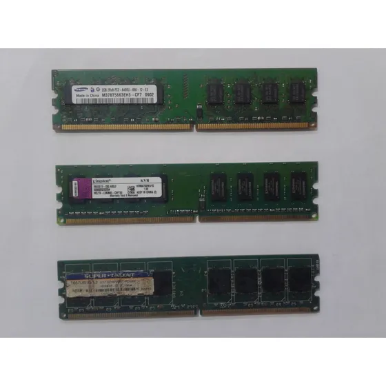 Menorías Ram Ddr2 De 2gb, 1gb, 512mb Para De Bus 667/553 Mhz