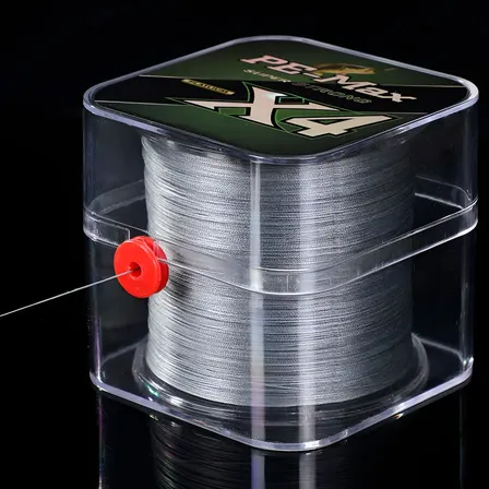 Linha De Pesca Multifilamento 300metro Pe 4 Fios Supertração Cinza-0.40mm-30kg-6.0