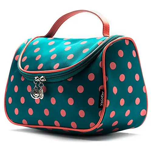 Yeiotsy Bolsa De Maquillaje Lindo, Elegante Polka Sbl2v