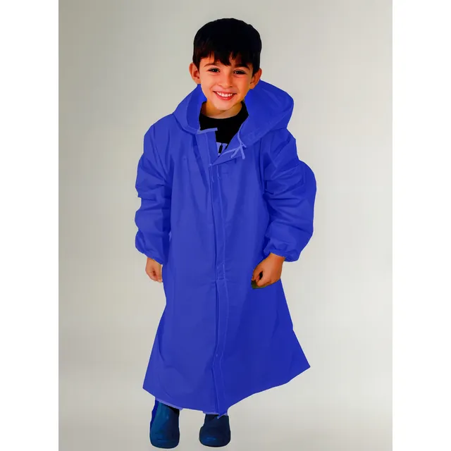 Piloto Lluvia Niño Niña Poncho Impermeable Plegable Capucha