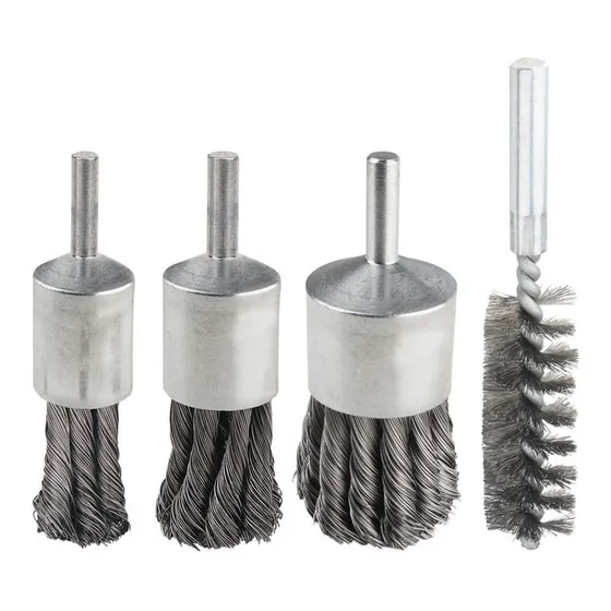 Pack 4 Accesorios Taladro Remover Rebaba Y Escoria En Tubos