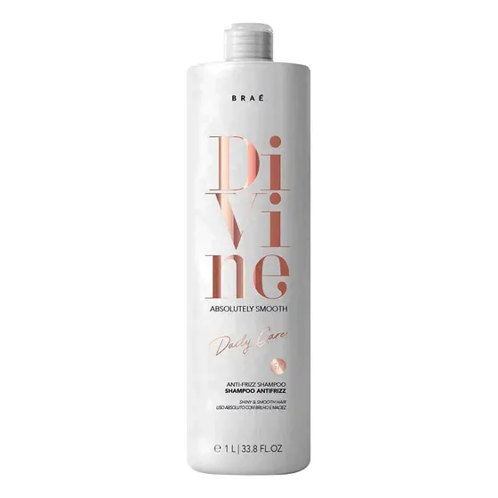 Braé Divine Daily Care Shampoo Anti-frizz 1l