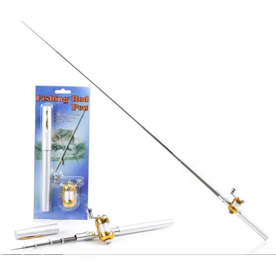Caña De Pescar Mini Señuelo Pesca Anzuelo Carrete