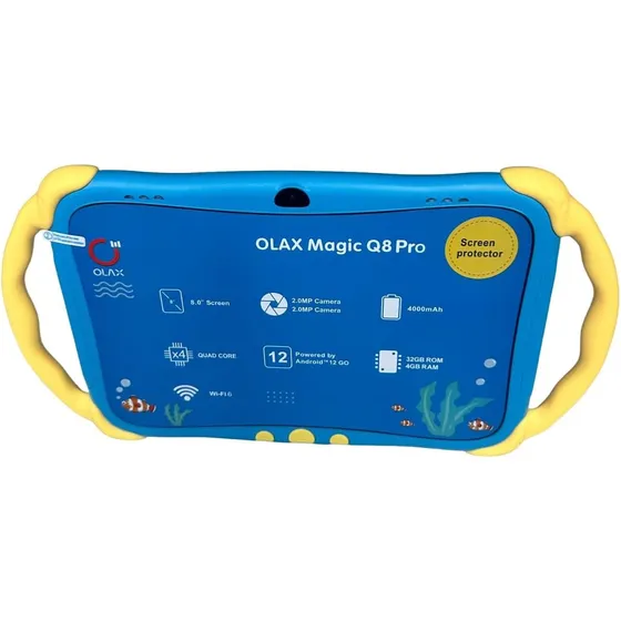 Tablet Olax Magic Q8 Pro, 4gb Ram, 32gb, 8 Pulgadas  Wifi 6