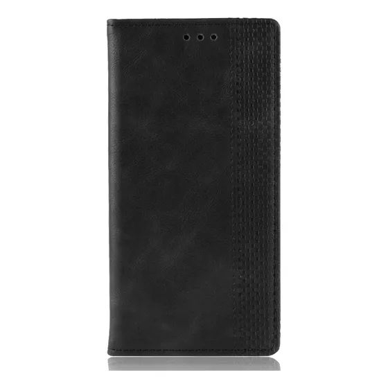 Funda De Cuero Magnético Flip Caso Para Redmi 9c Nfc