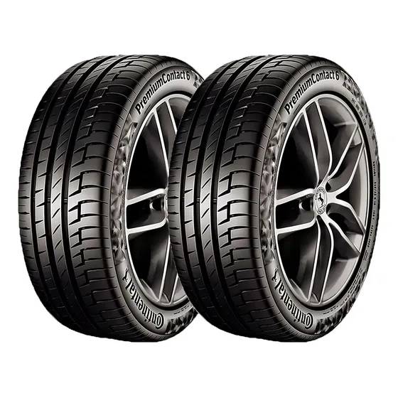 Kit de 2 pneus Continental PremiumContact 6 P 225/50R18 Run Flat 95 - 690 kg W
