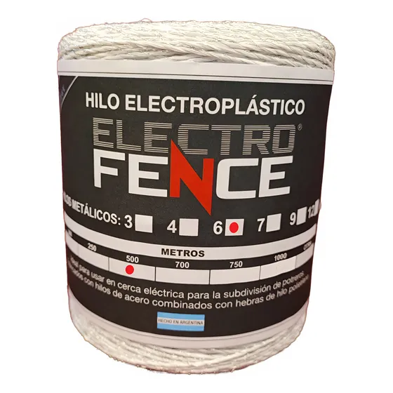 Hilo Boyero Electroplastico 500 Mts. [1 Bobina]