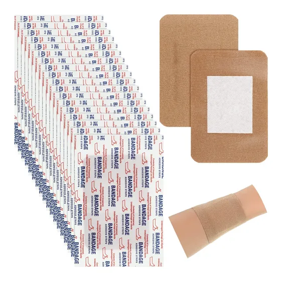 100 Vendas Grandes De 3 X 4 Pulgadas, Vendas Adhesivas Flexi