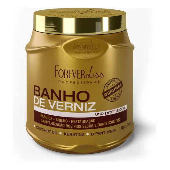 Máscara Banho de Verniz Forever Liss 1Kg