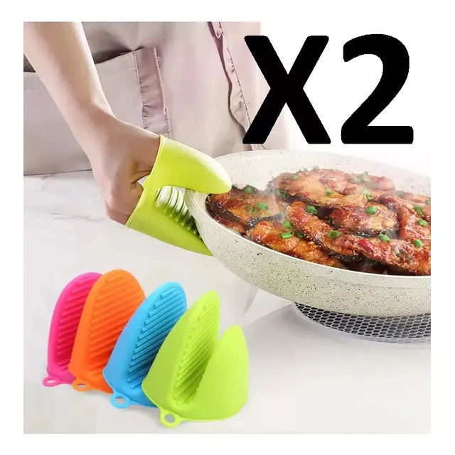Agarrador De Ollas Guantes De Cocina De Silicon M051