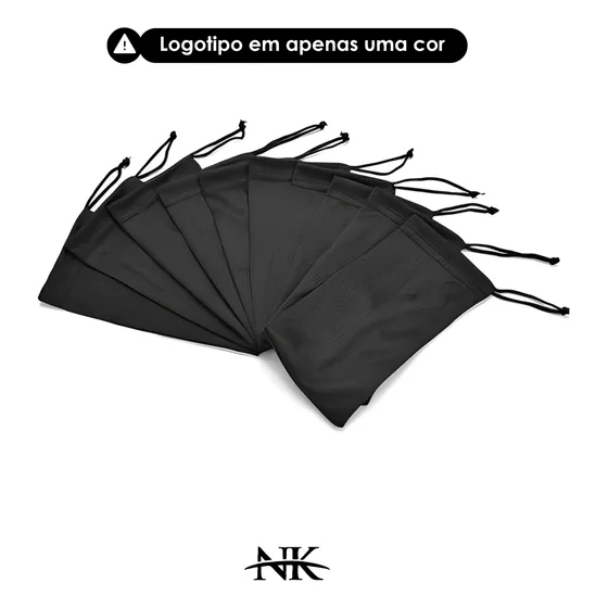 Kit 400 Saquinho Personalizados Tnt 10x15