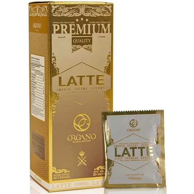 Café Latte Organo Gold, Con Ganoderma Lucidum