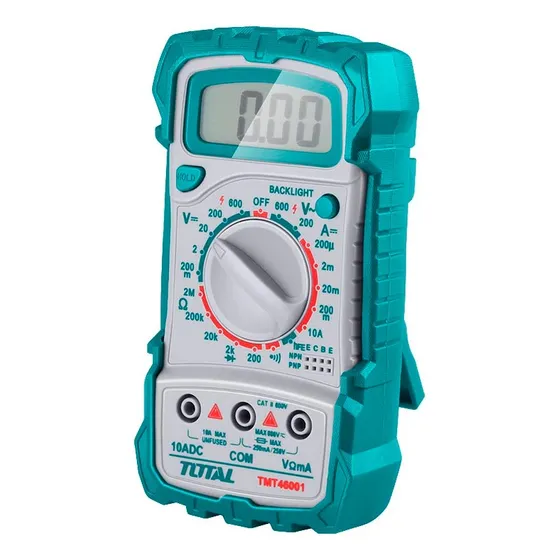Tester Multimetro Digital 600v Total Retroiluminado Tmt46001