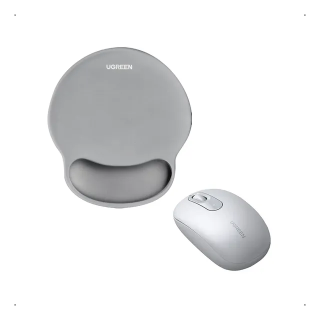 Combo Pad Ergonomic + Mouse Inalambrico Usb  Ugreen