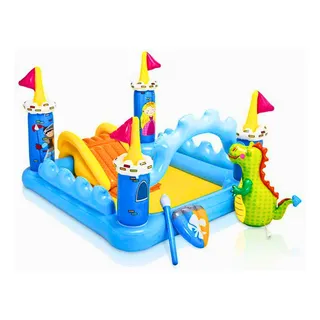Piscina Infantil Playground Castelo Da Fantasia 178 Litros Piscina Infantil Playground Castelo Da Fantasia 178 Litros