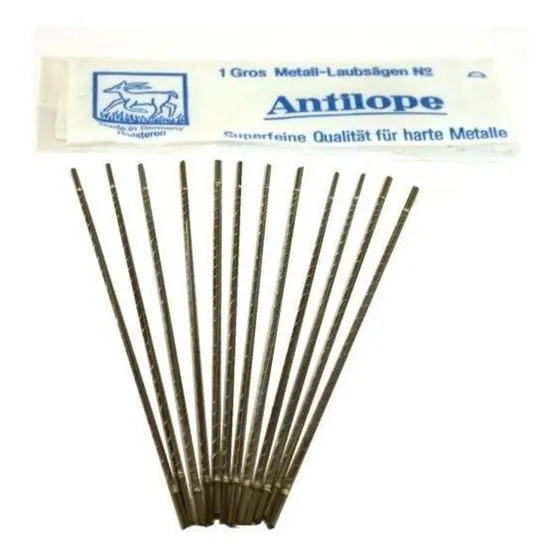 24 Hojas De Sierra Calar Metales Alemanas Joyeria Antilope