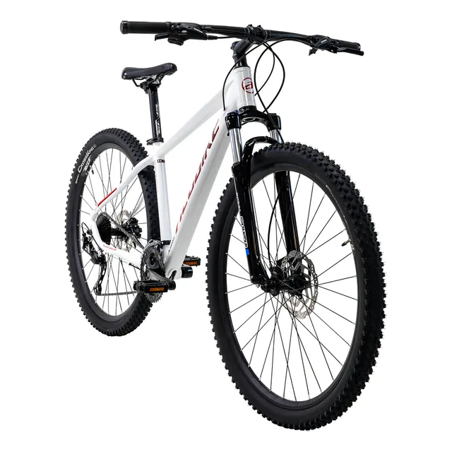 Bicicleta Montaña Alubike Kodiak Shimano Altus R29 9vel. Color Blanco Tamaño Del Cuadro Mediana