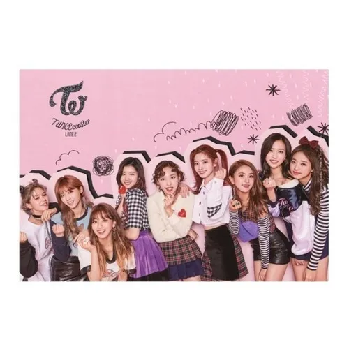 Twice Album Oficial Coaster Lane 2 Versión Rosa