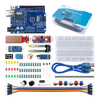 Kit Básico De Inicio Uno R3 Para Arduino Ide Con Tutorial Kit Básico De Inicio Uno R3 Para Arduino Ide Con Tutorial