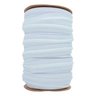 Elástico Con Jareta Blanco 32mm 50mts Resorte Ropa Textil Elástico Con Jareta Blanco 32mm 50mts Resorte Ropa Textil