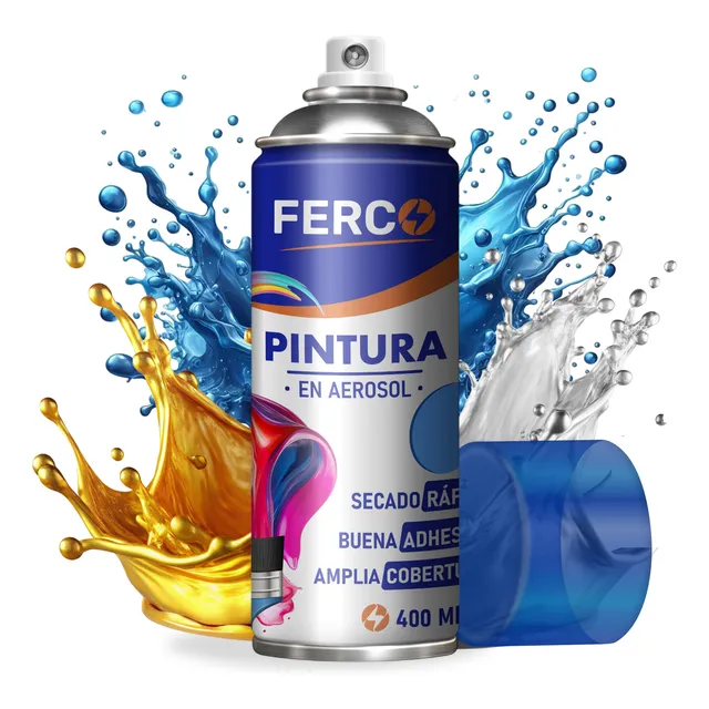Pintura En Spray / Aerosol Colores Premium 400cc Ferco