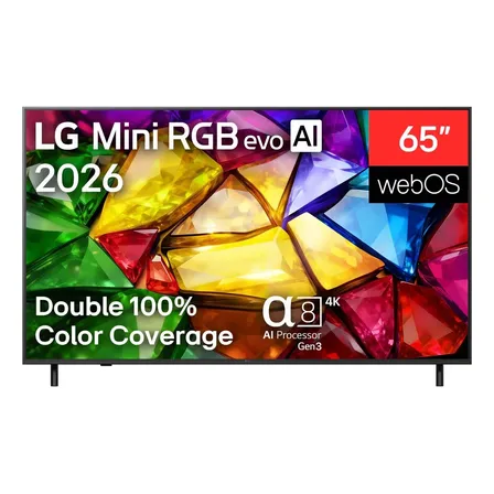 Smart Tv LG Mini Rgb Evo Ai 4k Mrgb85 65 Polegadas 2026