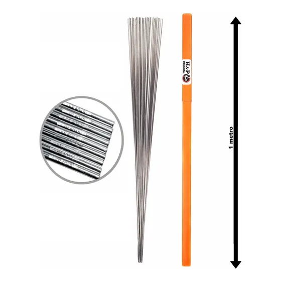 Aporte Tig Aluminio Er5356  1/8 X1mt. 1kilo (especial 5356)