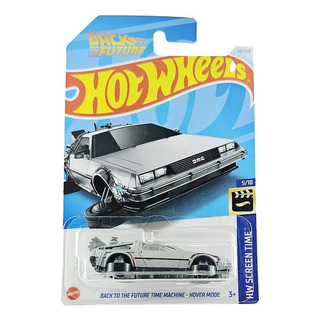 Hot Wheels # 5/10 - Bttf Time Machine Hover Mode - Htb33 Hot Wheels # 5/10 - Bttf Time Machine Hover Mode - Htb33