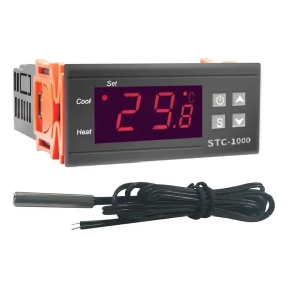 Controlador De Temperatura De Termostato Digital Stc-1000