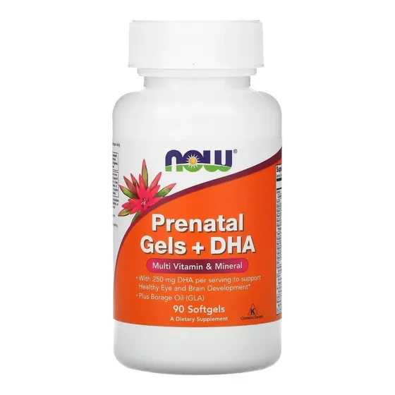 Now Foods Prenatal + Dhea 250mg Y Vitaminas 90softgels Sfn | Cuotas sin interés