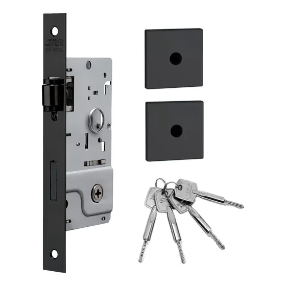 Fechadura Rolete Stam 800t Porta Pivotante Quadrada Tetra