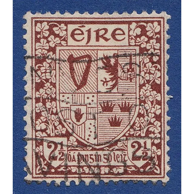 Estampillas Irlanda 1940 - Escudo Nacional / Marca De Agua 2