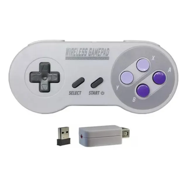 Controle Snes Para Raspbarry Pi, Pc E Snes Sem Fio