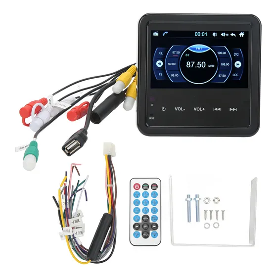 Reproductor Mp5 Estéreo Para Marine Yachts Rv