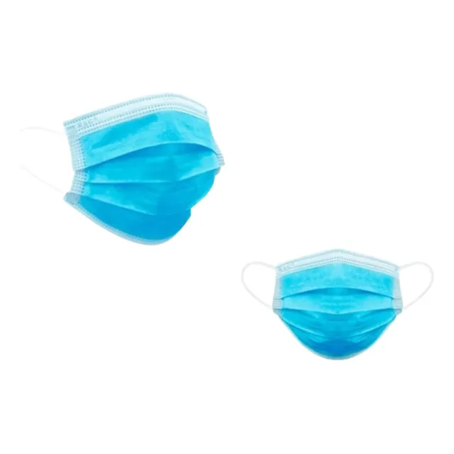 Mascarilla Quirurgica Plana R&g Celeste X50 Pz Gran Oferta