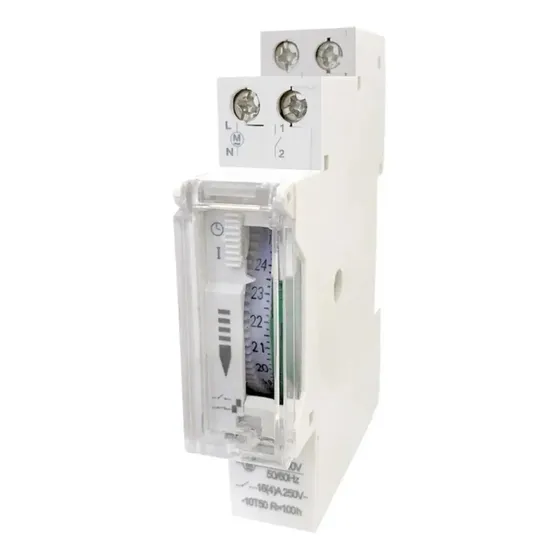 Timer Mecanico Riel Din Reloj Temporizador 3600w 1675 Ja