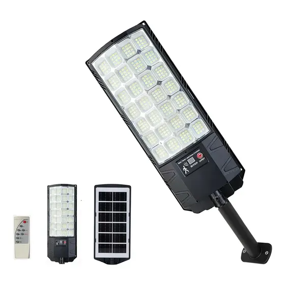 Foco Solar Led 600w Exterior Con Sensor Y Soporte Funlife Negro Blanco Frío | Cuotas sin interés