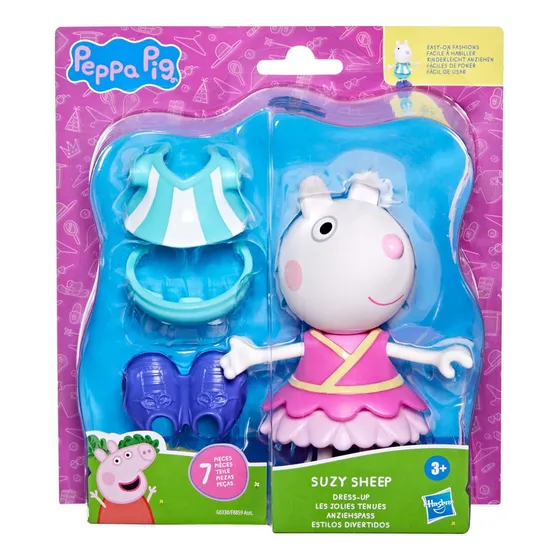 Peppa Pig Estilos Divertidos Susie Ovelha, Figura De 15 Cm C