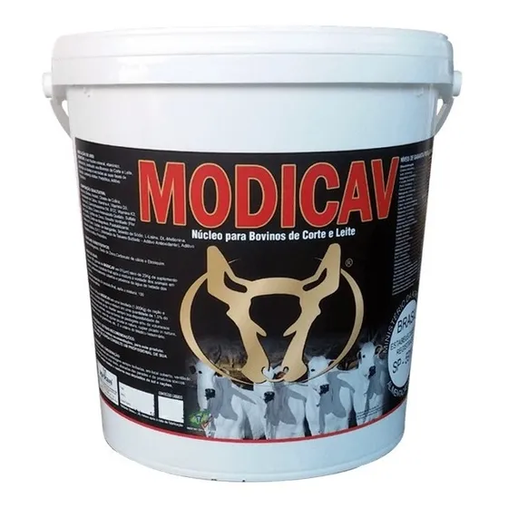 Modicav 20kg Núcleo P/ Misturar Na Ração Suplemento Agrocave