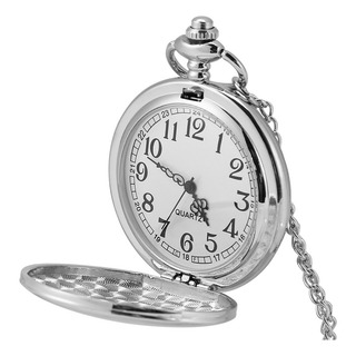 1 Reloj De Bolsillo De Color Sólido Con Cadena 1 Reloj De Bolsillo De Color Sólido Con Cadena