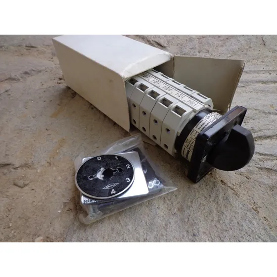 Conmutador De Levas 3 Polos 5 Posiciones 40 Amp -600v