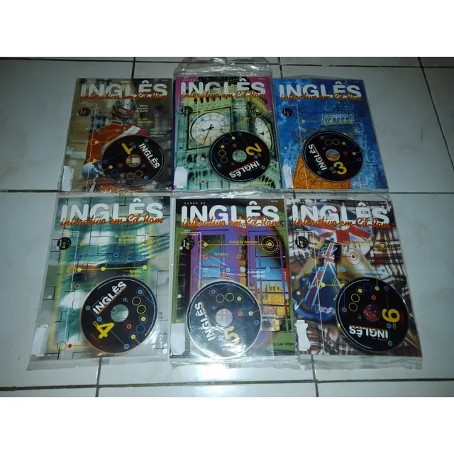 Curso De Inglês Interativo Em Cd-rom 24 Edições 