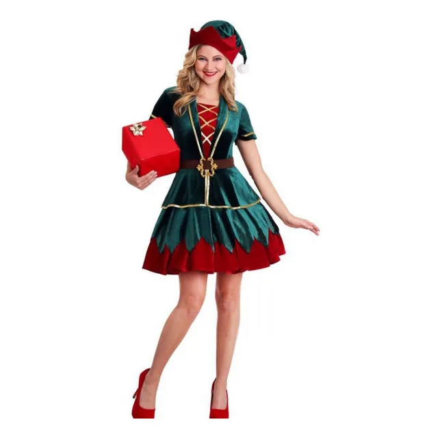 L Disfraz De Elfo Para Mujer Adulta, Ideal Para Navidad