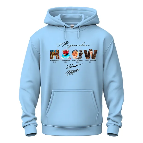 Sudaderas Rauw Alejandro Álbumes Letras Hoodie