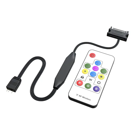 Controlador Rgb Con Control Remoto Para Leds Digitales 5v